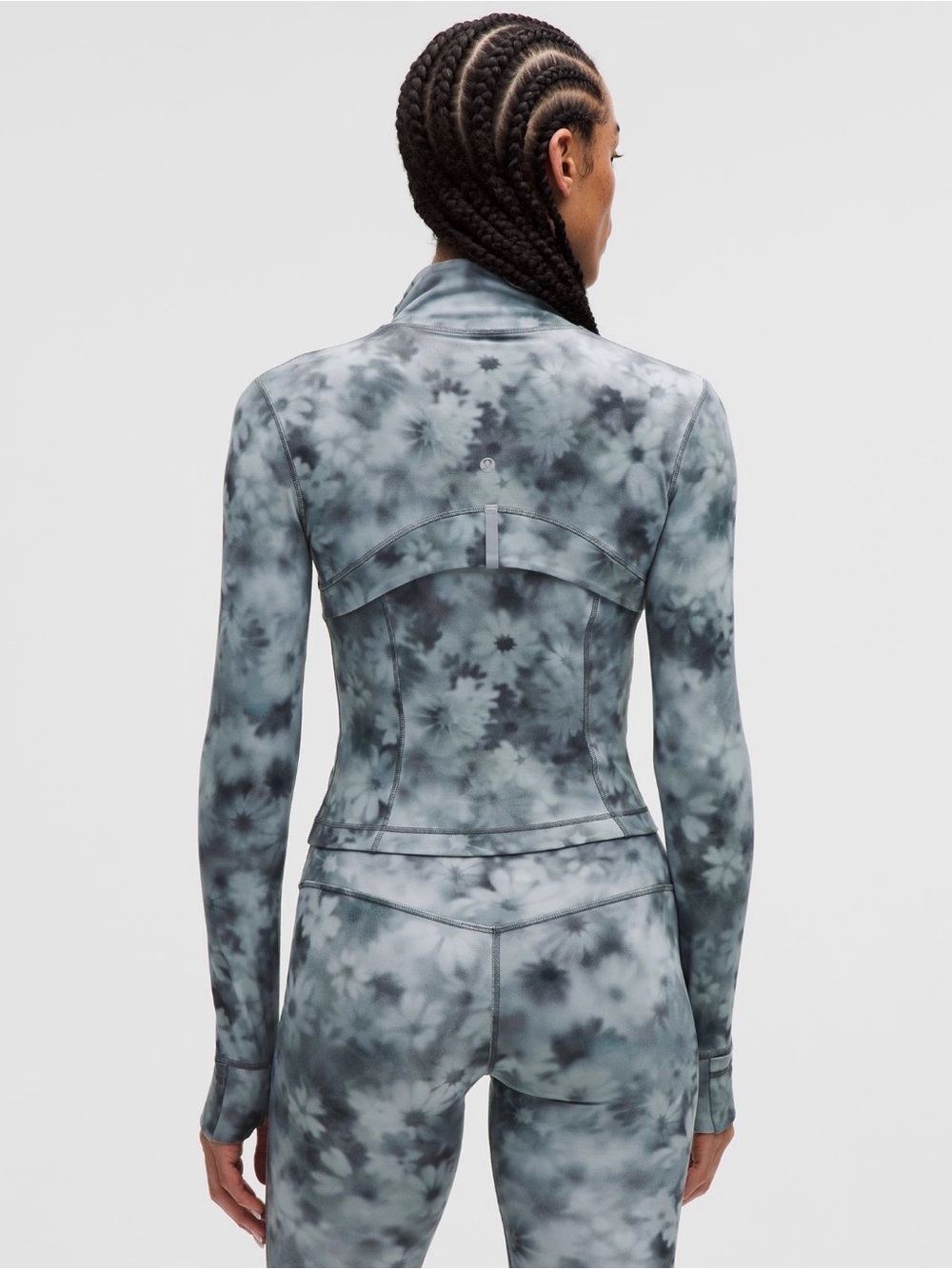 Lululemon Define Cropped Jacket *Nulu *Meadow Haze Grey Multi